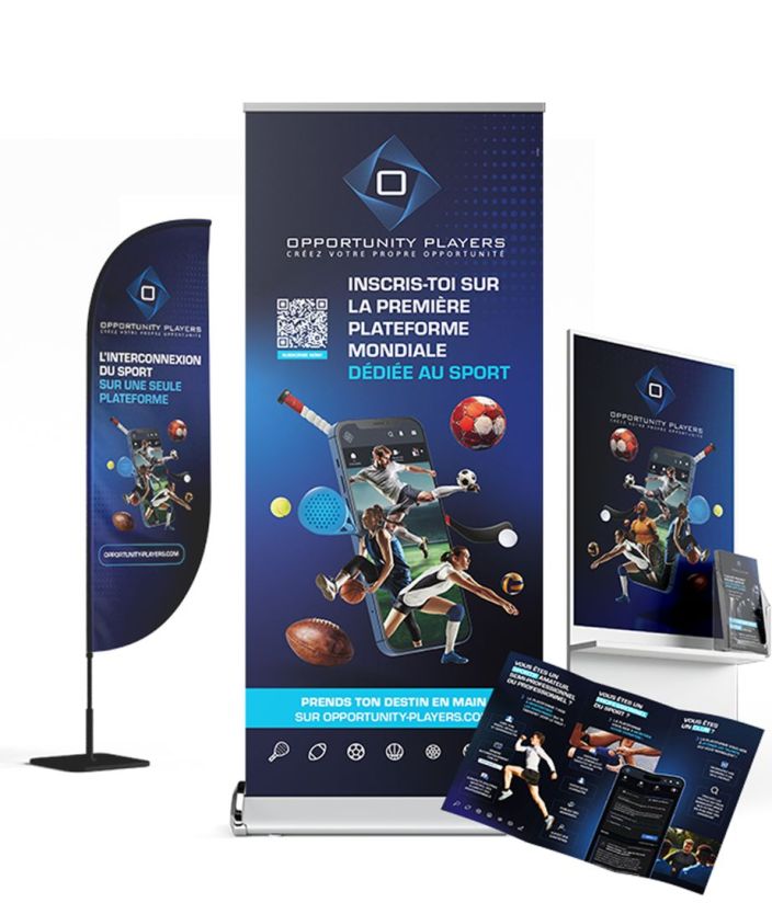 Déclinaisons de la plateforme en supports de communication