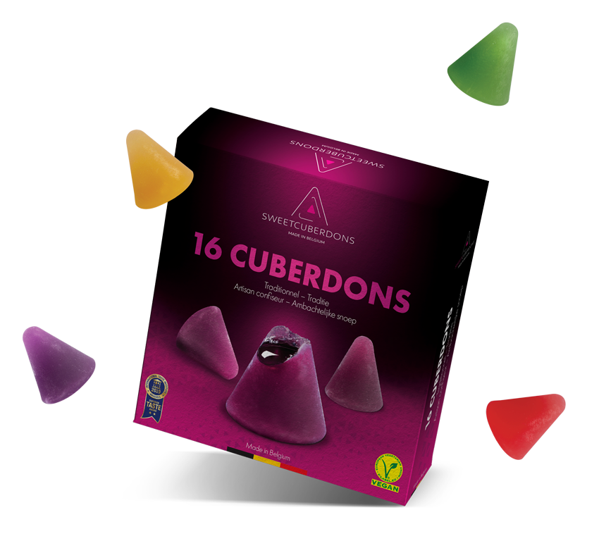 Réalisation packagings (identity) pour Sweet Cuberdons